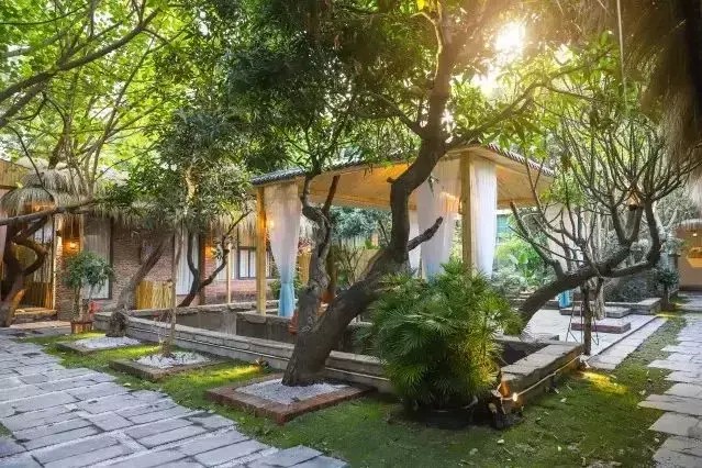 廣州竟藏著江南式禪修小院庭院論道禪房打坐還能養(yǎng)生SPA！