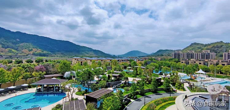 廣州云嶺湖園林式泡池自助早晚泡鳥(niǎo)巢養(yǎng)生湯泉親子戲水池