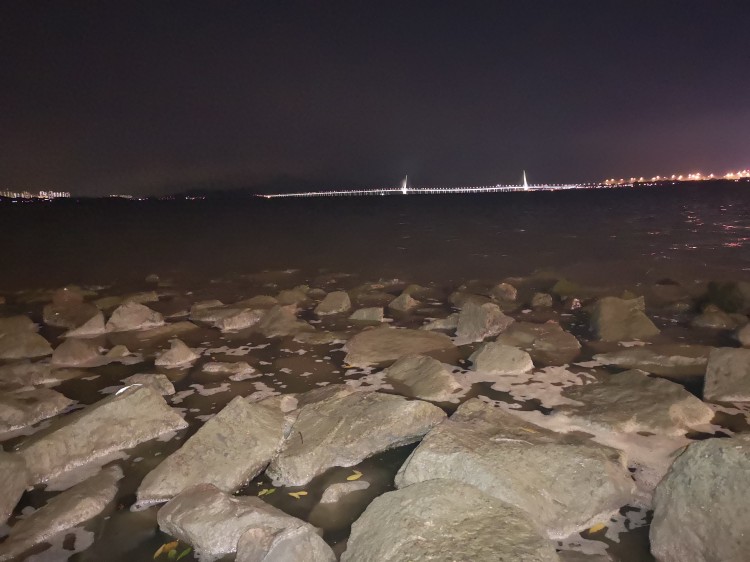 深圳灣無敵夜晚海邊音樂SPA