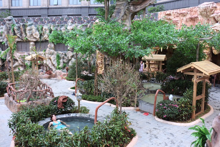 南昌御江戶日式溫泉館69元起！泡湯汗蒸水上樂園自助餐樣樣有