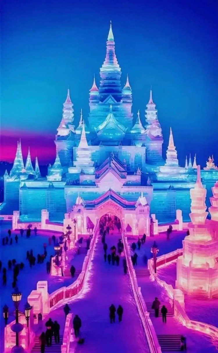 1.冰雪大世界與洗?。汗枮I的雙巨頭