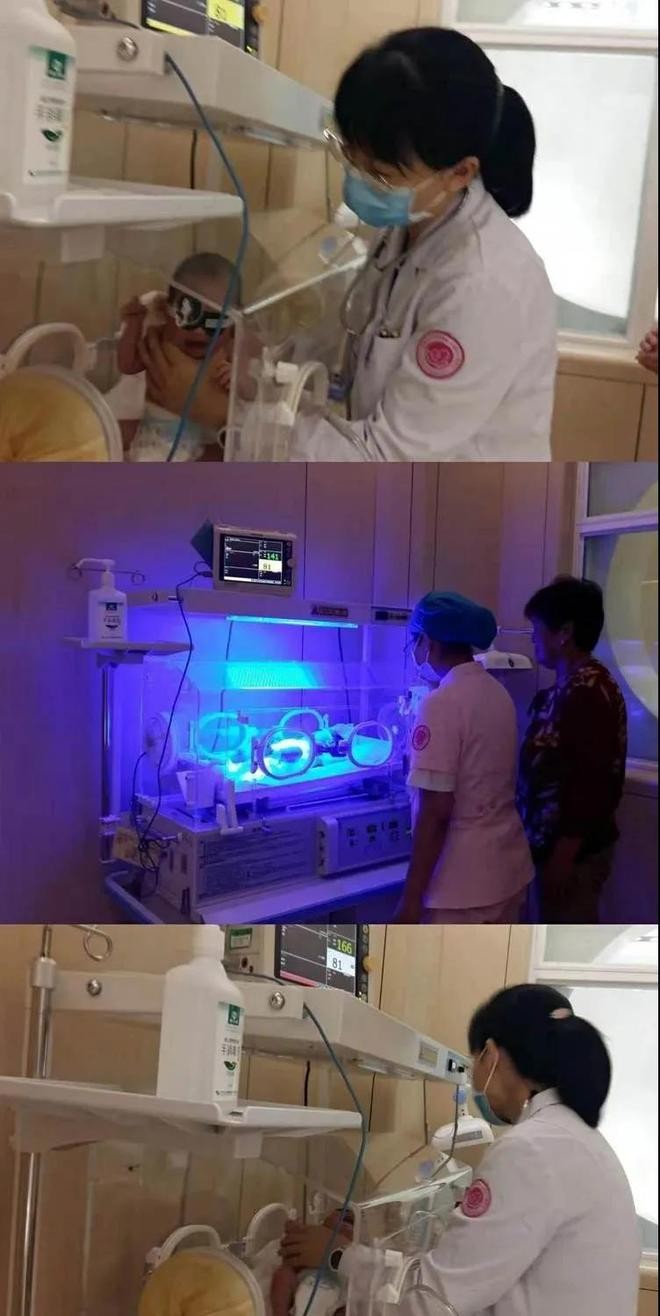 寶寶黃疸要住院NO來(lái)太原市婦幼保健院做個(gè)光療SPA