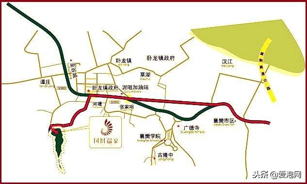 天晴泡湯湖北襄陽鳳凰溫泉自駕路線！