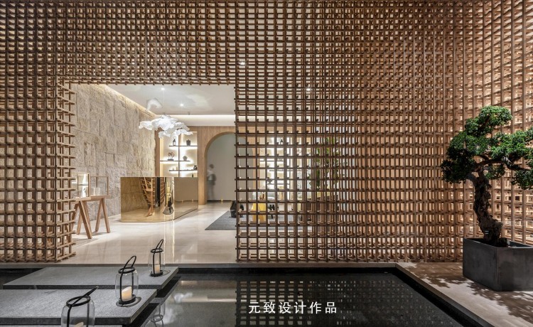 美容SPA會(huì)所裝修設(shè)計(jì)！用榫卯工藝表達(dá)本真質(zhì)樸的養(yǎng)生哲學(xué)