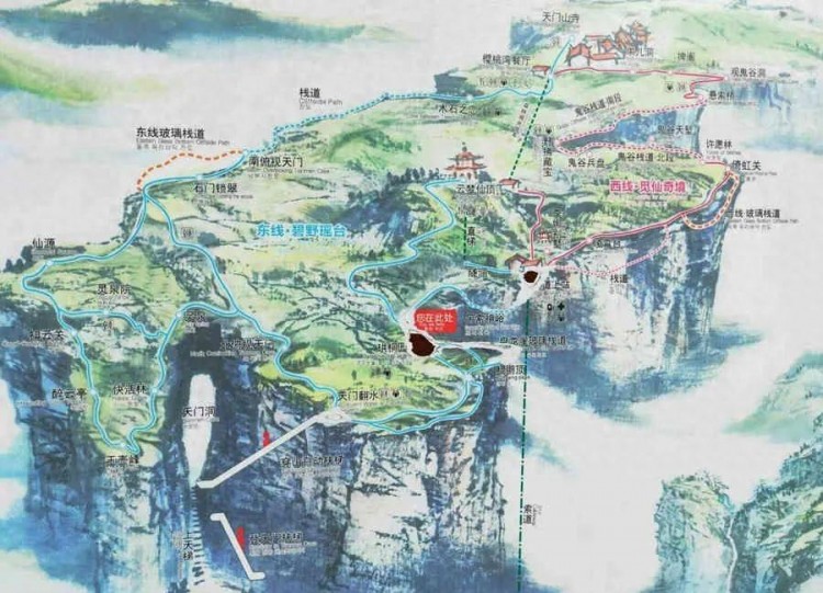 天門洞[湖南·張家界]｜天門山，張家界的靈魂，自然奇觀