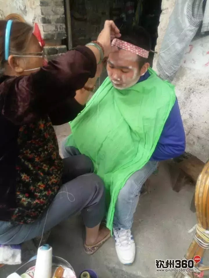 看著臉疼！欽州這種民間美容技藝據(jù)說明朝就有了深受老阿姨歡迎