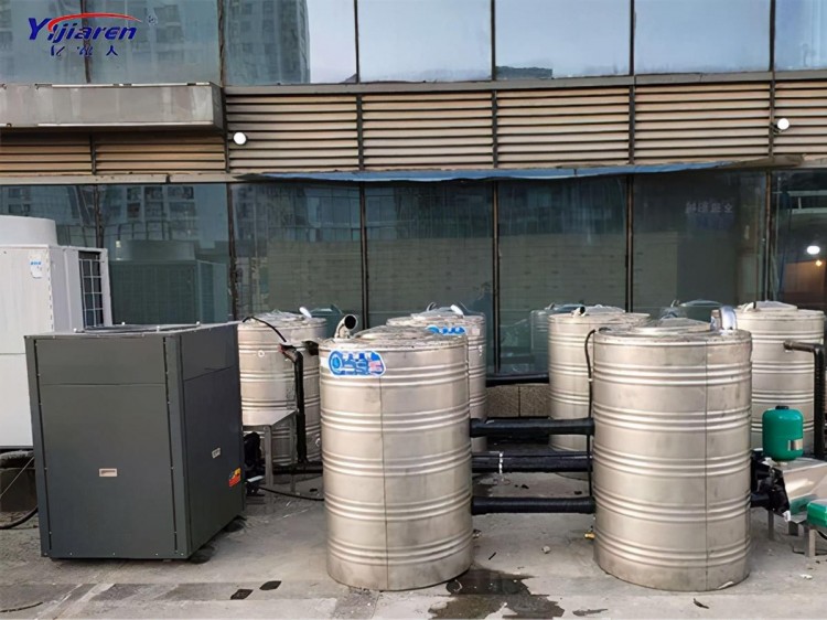 SPA館熱水系統(tǒng)怎么做億家人空氣能熱水器如何做到既美觀經(jīng)濟(jì)