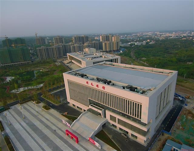 湖北最大體量羽毛球館開館試運(yùn)營可供國家隊(duì)集訓(xùn)可承接國際賽事