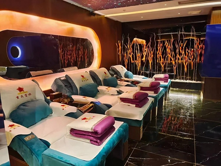 沐足匯足浴沙發(fā)案例之安徽合肥重慶富僑總店篇